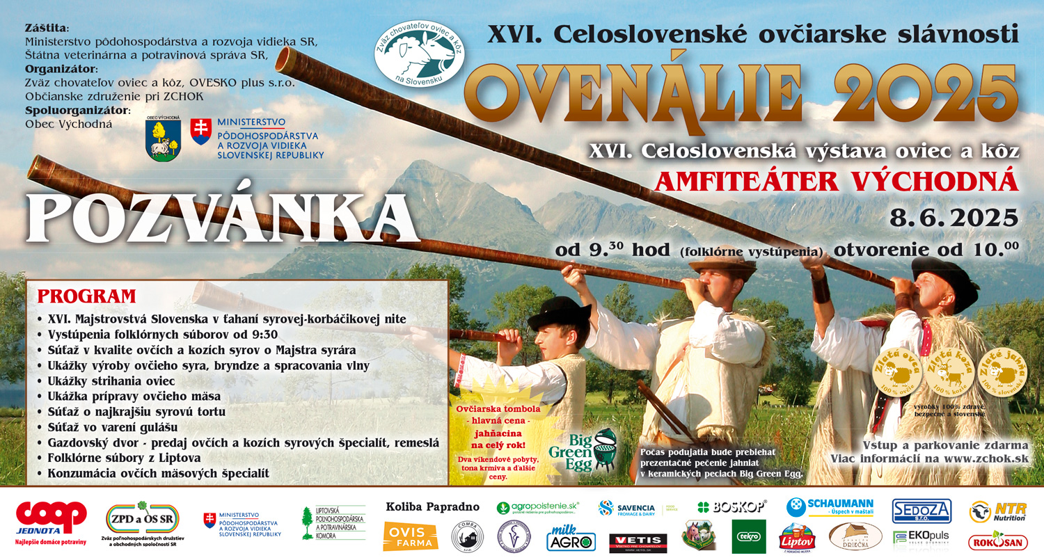 Poster podujatia Ovenálie